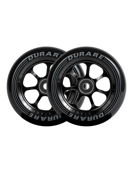 TILT DURARE SPOKED 120 WHEELS BLACK
