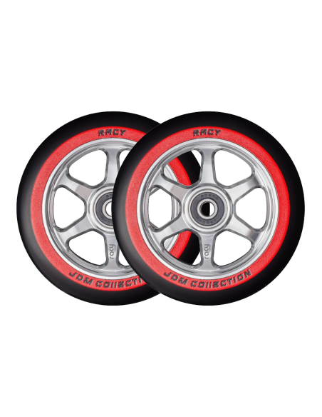 RACY JDM WHEELS 110 SILVER