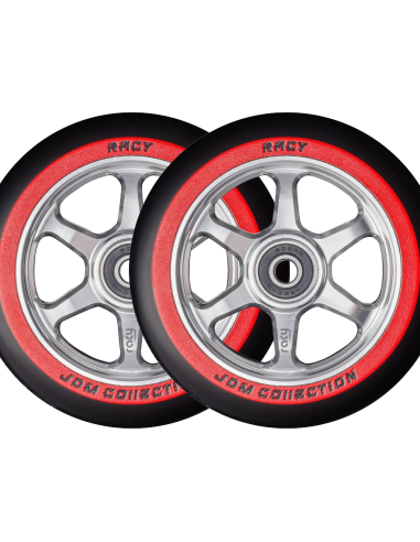 RACY JDM WHEELS 110 SILVER