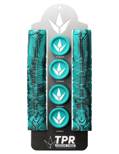 BLUNT TPR V3 GRIPS BLACK TEAL