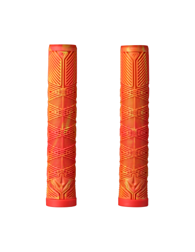 BLUNT TPR V3 GRIPS ORANGE RED