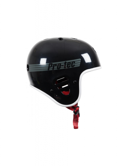 PRO-TEC FULLCUT CERTIFIED HELMET GLOSSY BLACK M