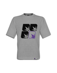 BLUNT ENVY 4-BLOCKS T-SHIRT ΓΚΡΙ