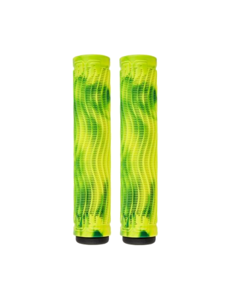 RAPTOR SLIM GRIPS GREEN YELLOW