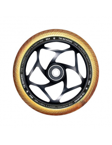BLUNT TRI BEARING 120 BLACK GOLD WHEEL