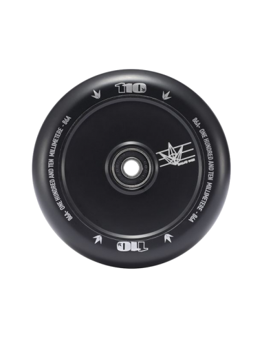 BLUNT HOLLOW CORE 110 WHEEL BLACK