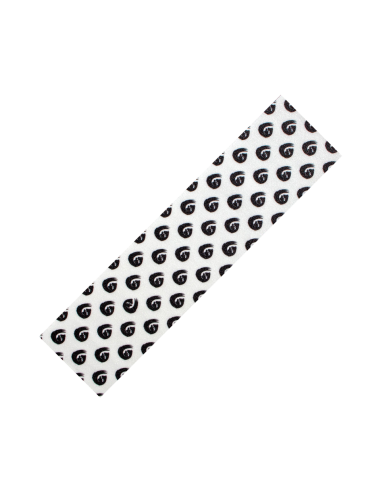 GRIPTAPE HELLA GRIP SLOTH DOT ΜΑΥΡΟ ΣΕ ΛΕΥΚΟ