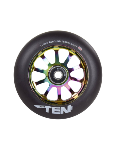 ΤΡΟΧΟΣ LUCKY ΤΕΝ 110 NEOCHROME ΜΑΥΡΟΣ