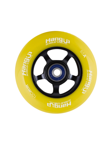 HANGUP ALU 100 WHEEL YELLOW