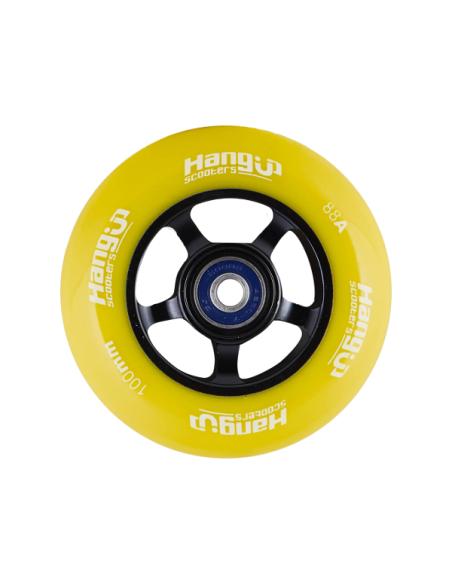 HANGUP ALU 100 WHEEL YELLOW