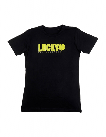 LUCKY SOLID GOLD T-SHIRT BLACK