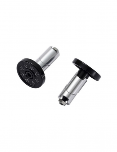 BLUNT ALLOY BAR ENDS BLACK