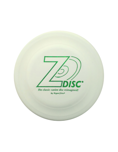 HYPERFLITE Z-DISC DOG FRISBEE WHITE