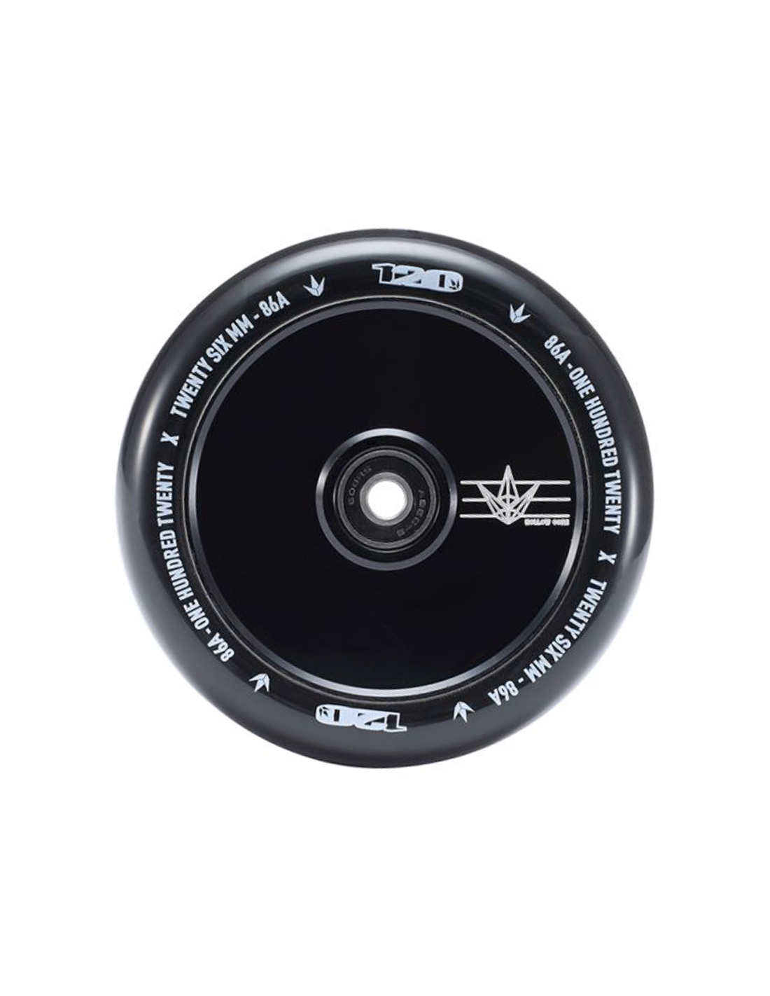 BLUNT HOLLOW BLACK 120MM WHEEL