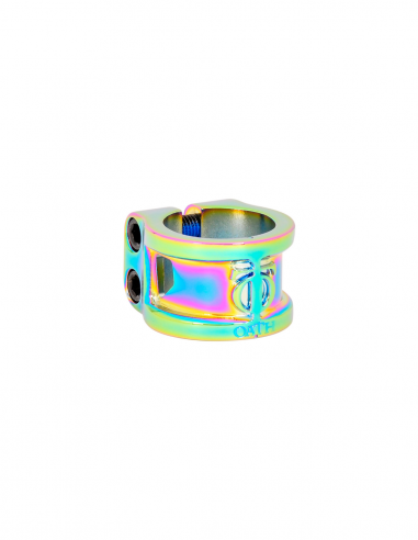 OATH CAGE DOUBLE CLAMP NEOCHROME