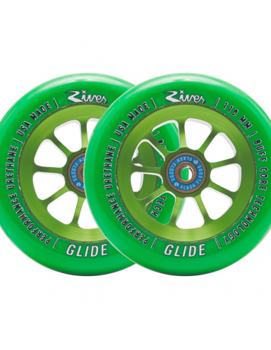 RIVER NATURAL GLIDE EMERALD WHEELS