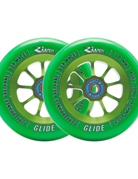 RIVER NATURAL GLIDE EMERALD WHEELS