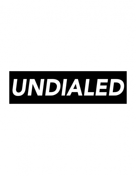 BIG UNDIALED STICKER BLACK