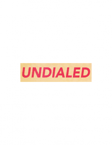 UNDIALED STICKER PEACH TEA