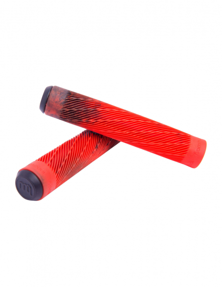 LONGWAY TWISTER GRIPS MARBLE RED
