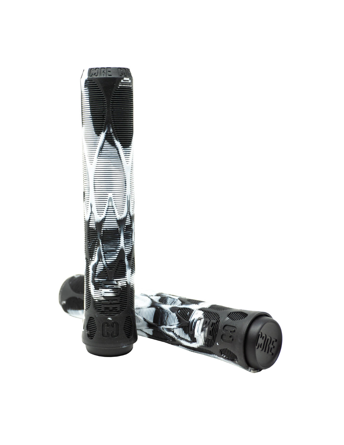 CORE PRO SCOOTER GRIPS SLATE BLACK AND WHITE