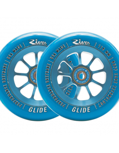 RIVER NATURAL GLIDE SAPPHIRE WHEELS