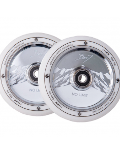 STRIKER BENJ NO LIMIT 2 WHEEL PACK WHITE CHROME