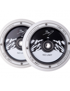 STRIKER BENJ NO LIMIT 2 WHEEL PACK WHITE BLACK