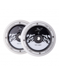 ΤΡΟΧΟΙ STRIKER NO LIMIT BENJ ΑΣΠΡΟ ΜΑΥΡΟ 2