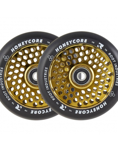 ROOT INDUSTRIES HONEYCORE 110 WHEELS GOLD RUSH