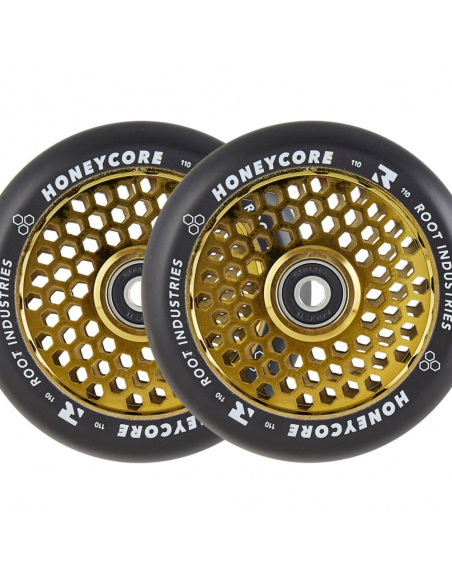 ROOT INDUSTRIES HONEYCORE 110 WHEELS GOLD RUSH