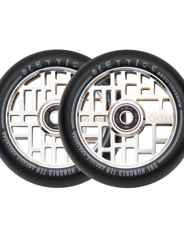 OATH LATTICE WHEELS 110X26 NEO SILVER