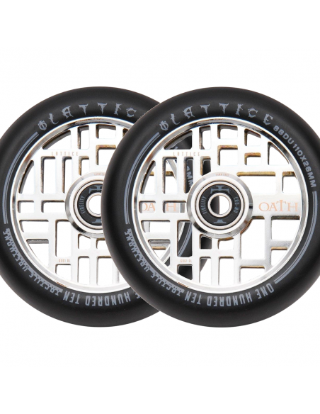 OATH LATTICE WHEELS 110X26 NEO SILVER