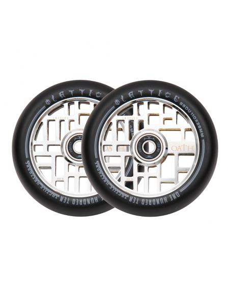 OATH LATTICE WHEELS 110X26 NEO SILVER