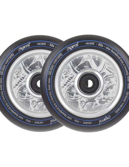 NORTH VACANT V2 WHEELS SILVER