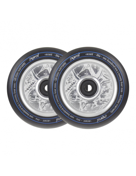 NORTH VACANT V2 WHEELS SILVER