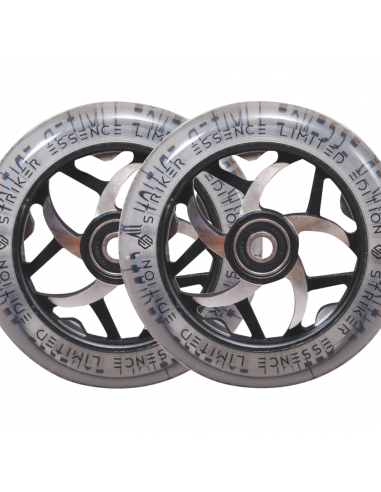 STRIKER ESSENCE V3 WHEELS BLACK CLEAR