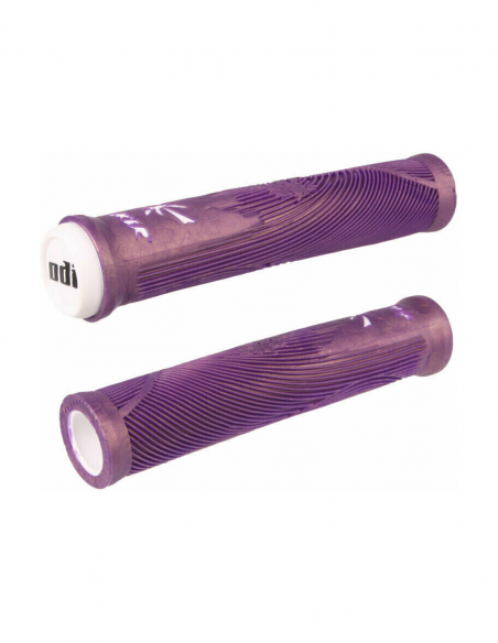 ODI HUCKER FLANGELESS GRIPS PURPLE