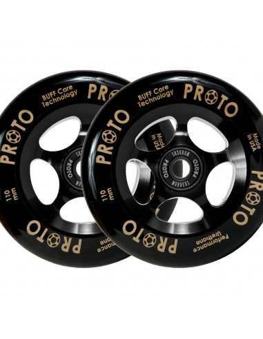 PROTO GRIPPERS WHEELS BLACK