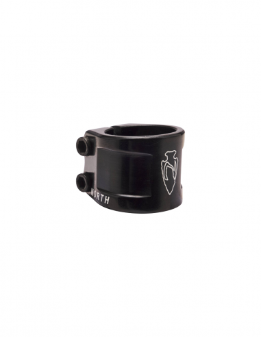NORTH AXE V2 DOUBLE CLAMP BLACK