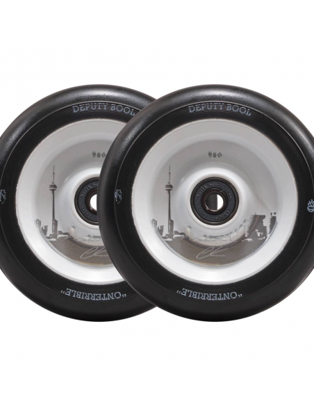 NORTH WHEELS ETHAN KIRK SIG WHITE BLACK