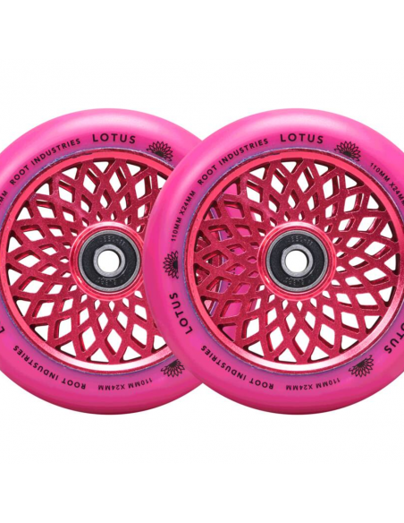 ROOT INDUSTRIES LOTUS 110 WHEELS RADIANT PINK