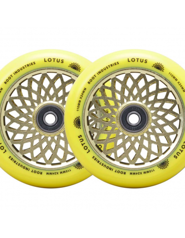 ROOT INDUSTRIES LOTUS 110 WHEELS RADIANT YELLOW