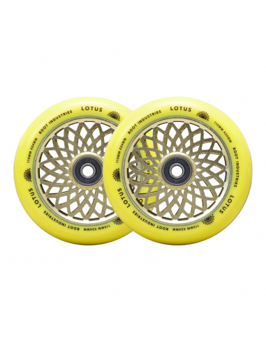 ROOT INDUSTRIES LOTUS 110 WHEELS RADIANT YELLOW