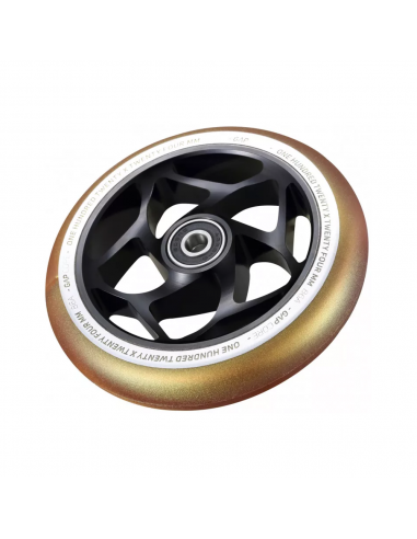 BLUNT GAP CORE WHEEL 120 BLACK GOLD