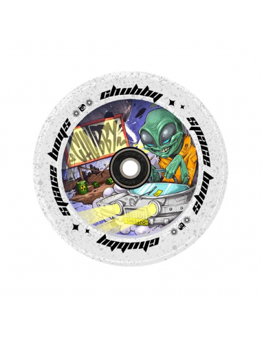 ΡΟΔΑ CHUBBY SPACEBOYS ALIEN ΛΕΥΚΟ