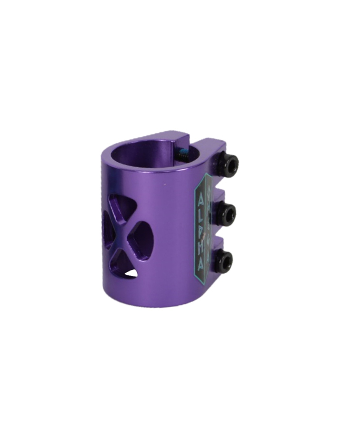 AO LINEAR TRIPLE CLAMP PURPLE
