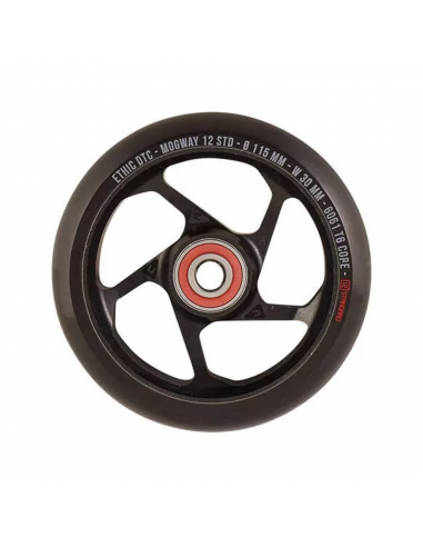 ETHIC MOGWAY WHEEL 115MM 12STD BLACK