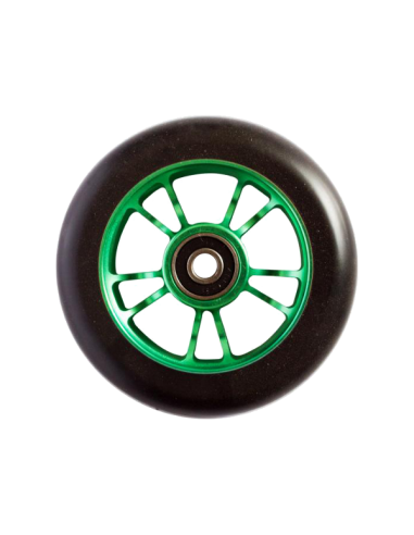BLUNT 10 SPOKE 100 WHEEL GREEN