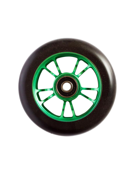 BLUNT 10 SPOKE 100 WHEEL GREEN